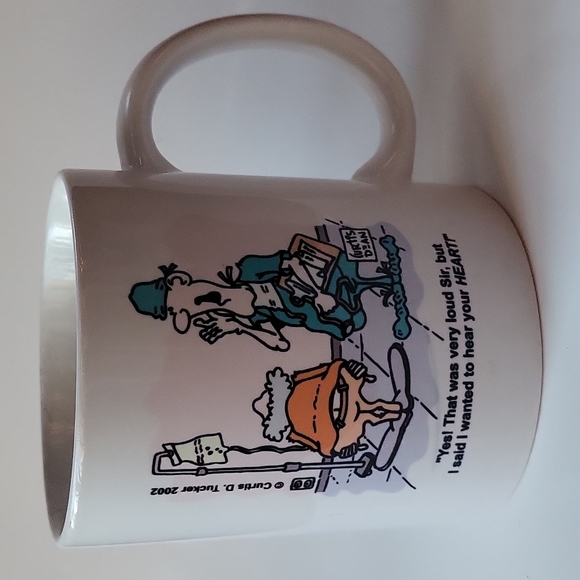 2002 Curtis Dean Tucker Old Age Humor Coffee Mug - Picture 4 of 16